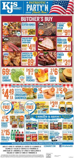 Weekly ad KJ's Market 06/25/2025 - 07/01/2025