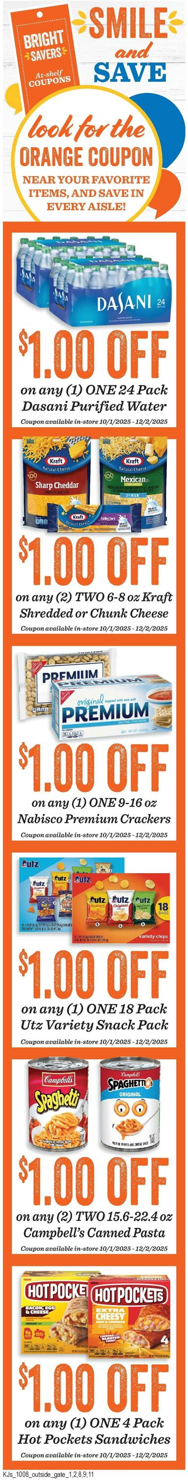 Weekly ad KJ's Market 10/08/2025 - 10/14/2025