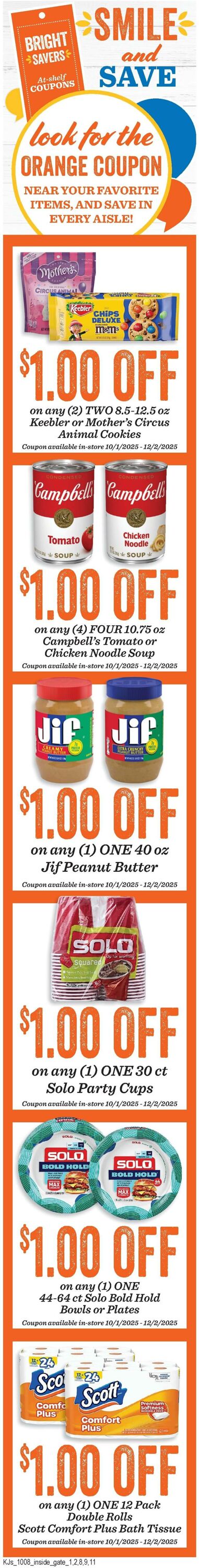 Weekly ad KJ's Market 10/08/2025 - 10/14/2025
