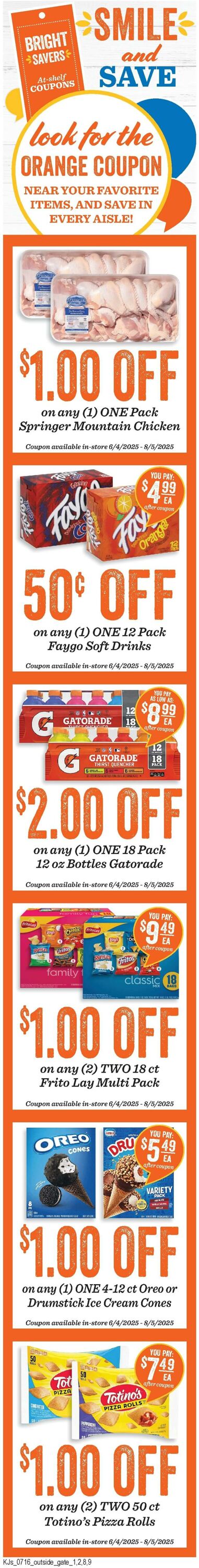 Weekly ad KJ's Market 07/16/2025 - 07/22/2025