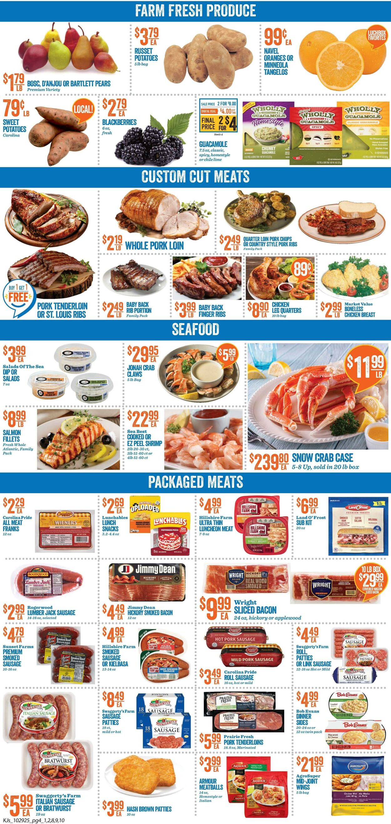 Weekly ad KJ's Market 10/29/2025 - 11/04/2025