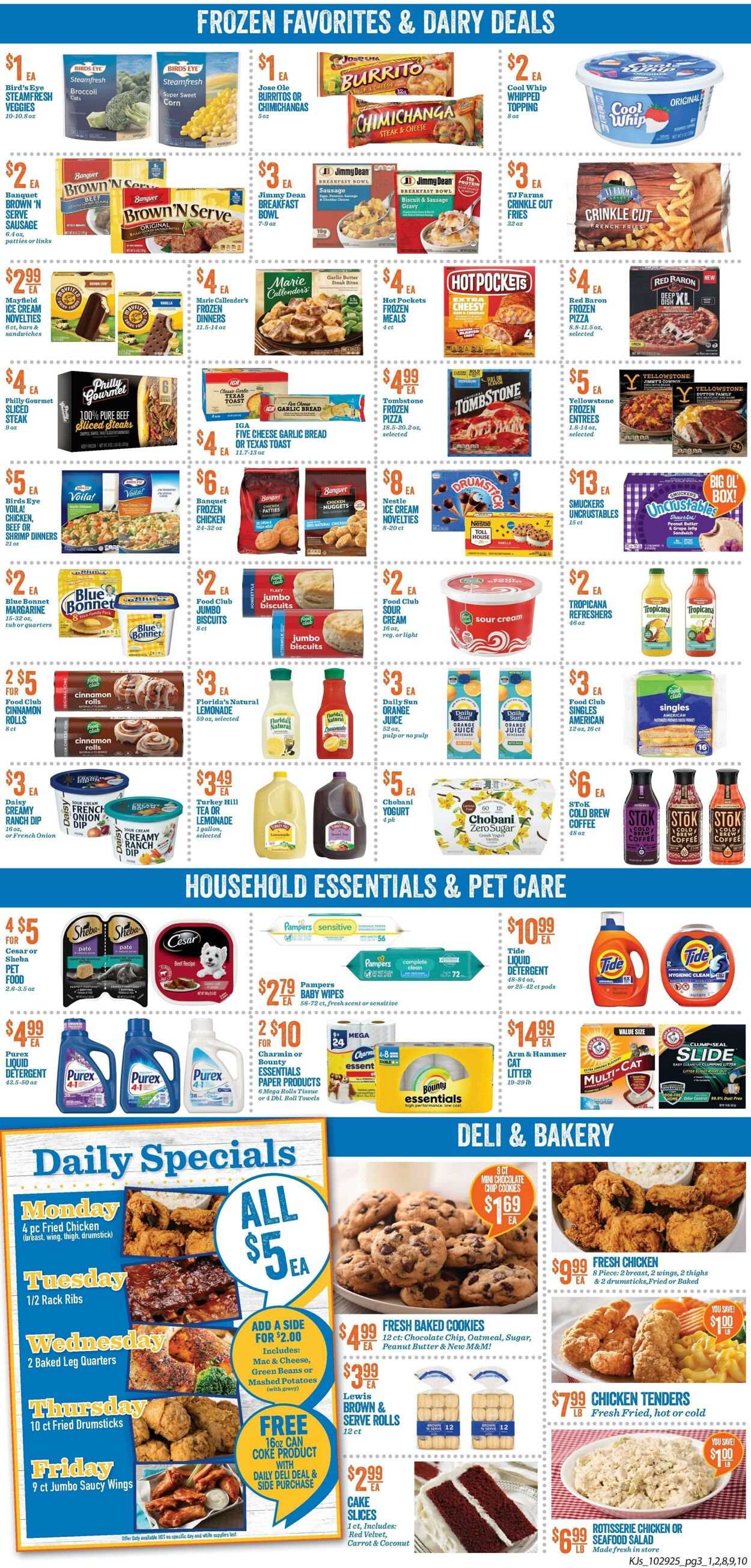 Weekly ad KJ's Market 10/29/2025 - 11/04/2025
