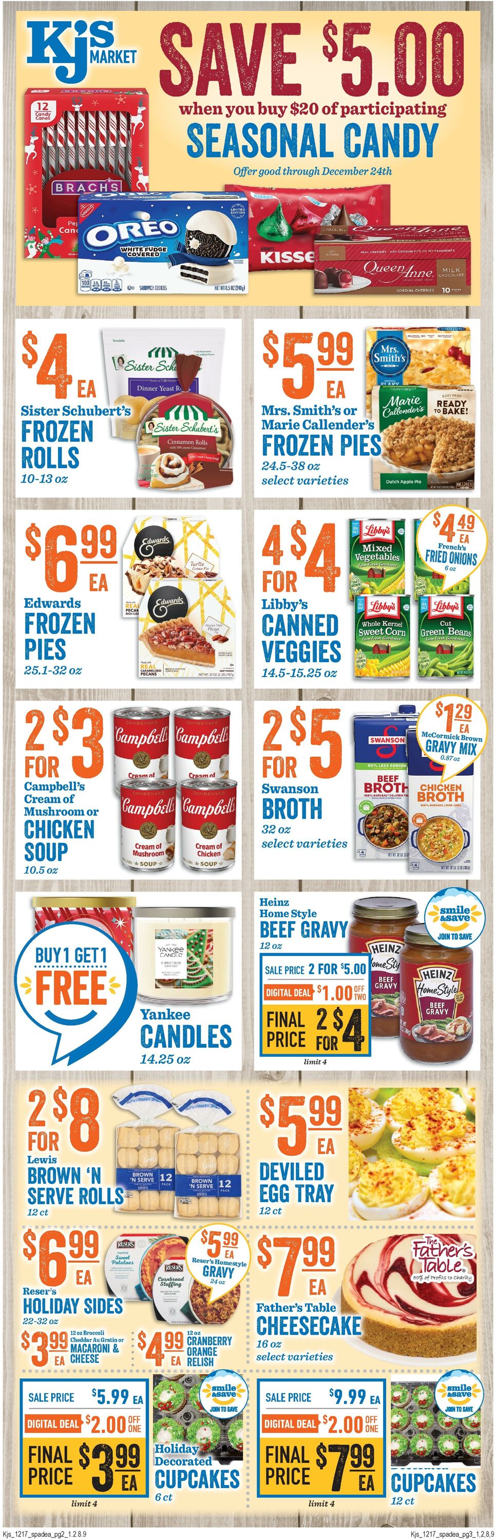 Weekly ad KJ's Market 12/17/2025 - 12/24/2025