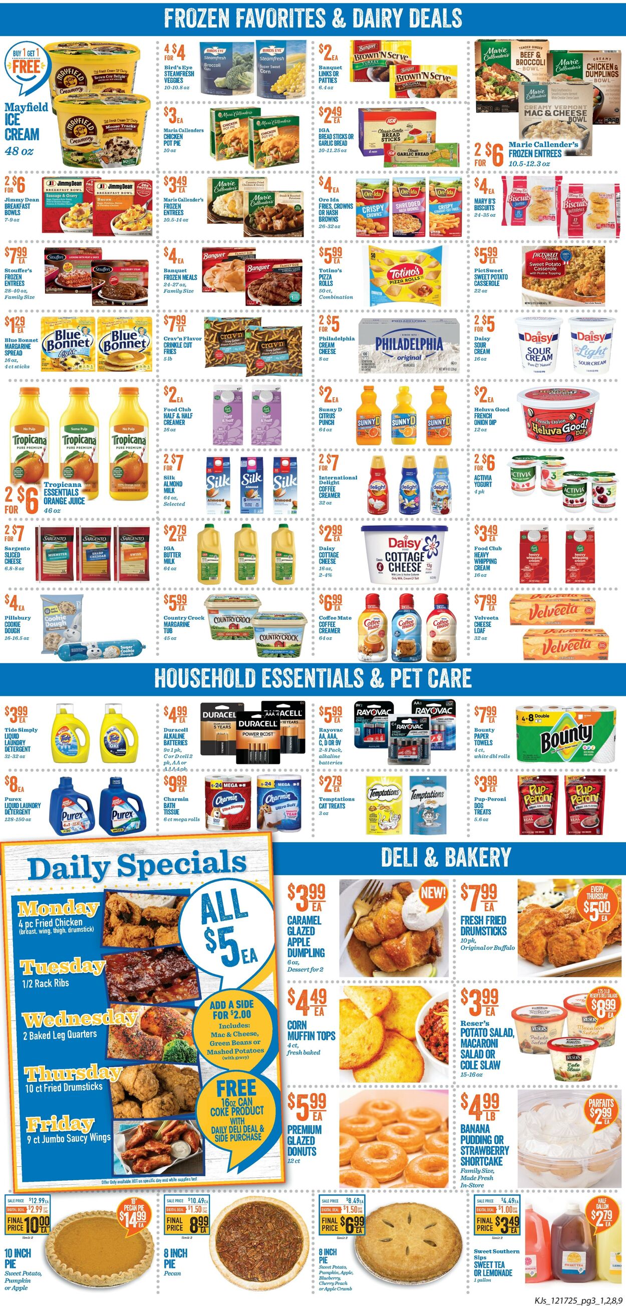 Weekly ad KJ's Market 12/17/2025 - 12/24/2025