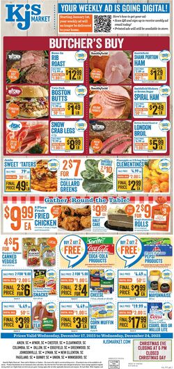 Weekly ad KJ's Market 12/17/2025 - 12/24/2025