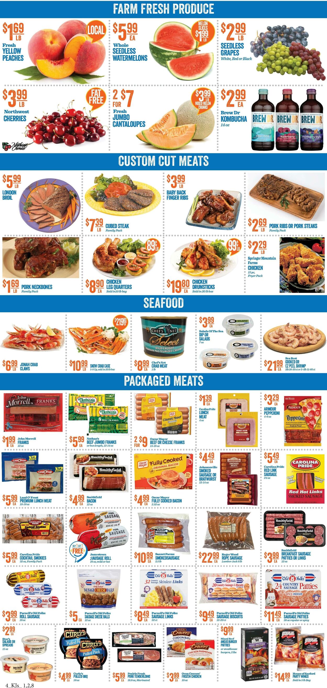 Weekly ad KJ's Market 07/23/2025 - 07/29/2025