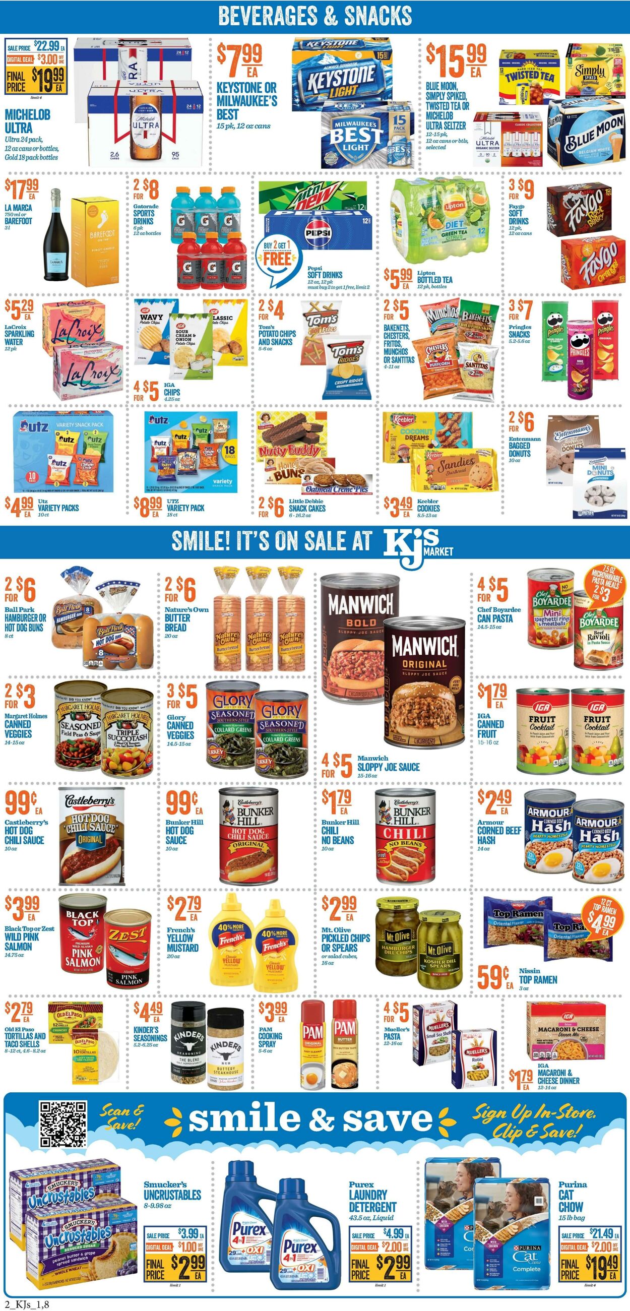 Weekly ad KJ's Market 07/23/2025 - 07/29/2025
