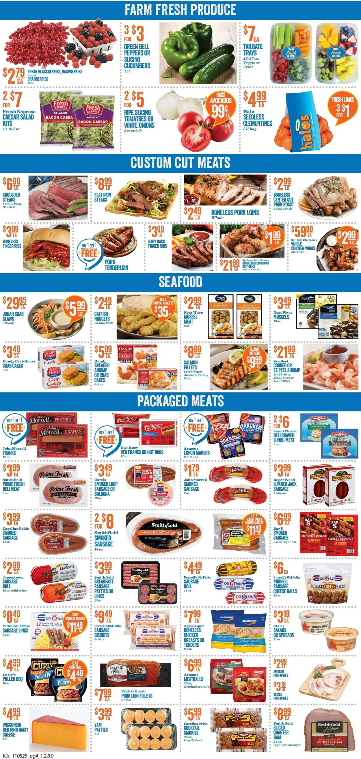Weekly ad KJ's Market 11/05/2025 - 11/11/2025