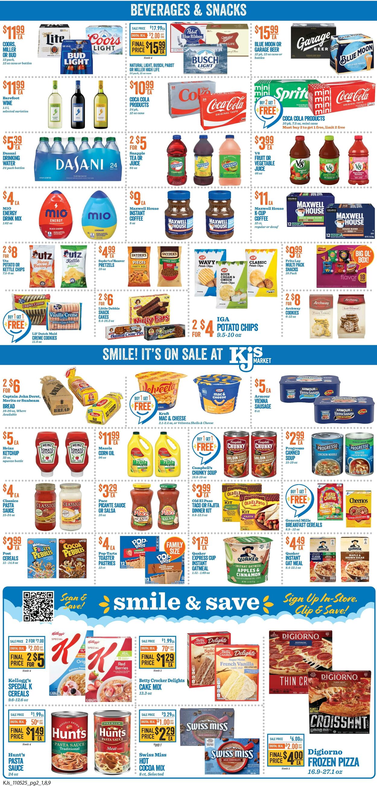 Weekly ad KJ's Market 11/05/2025 - 11/11/2025