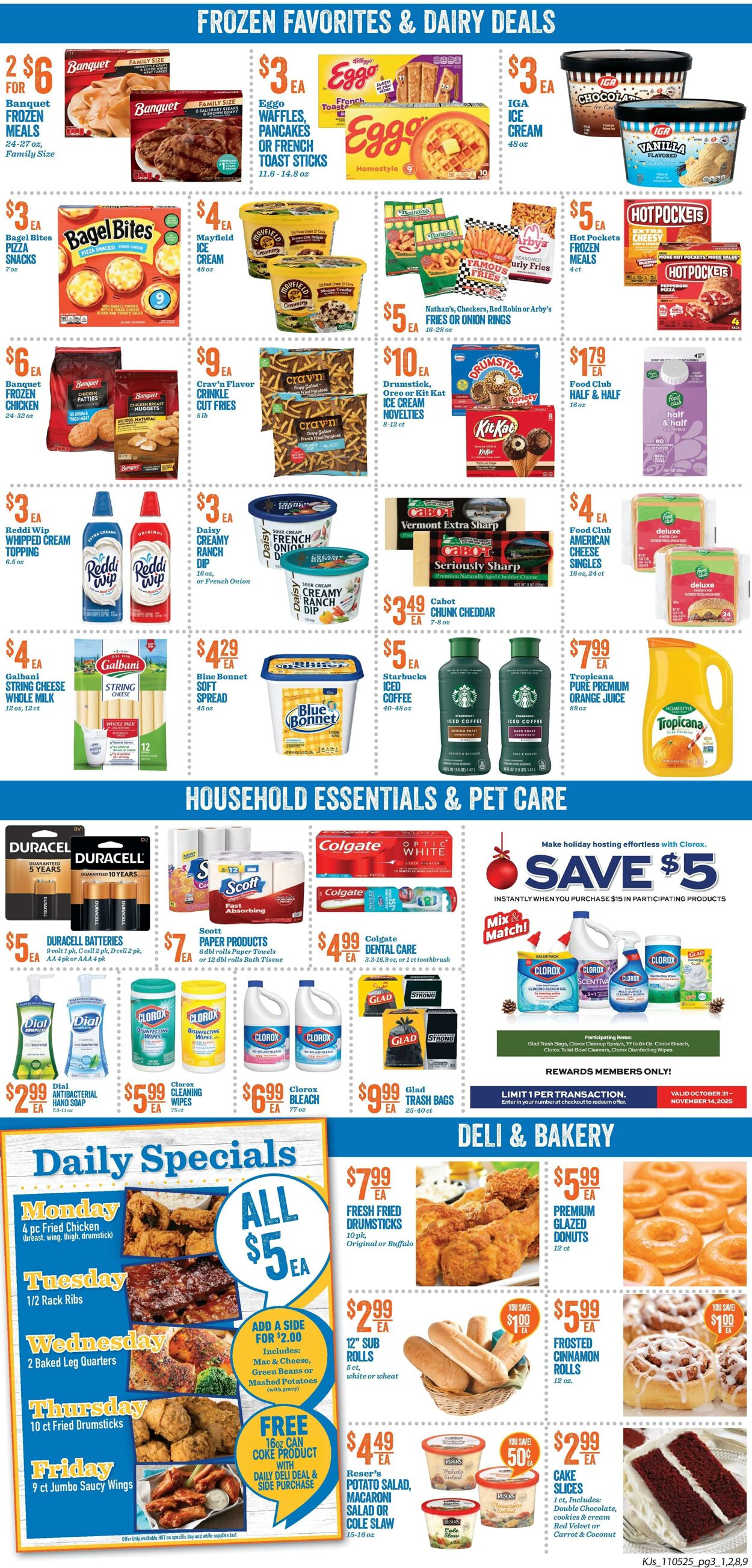 Weekly ad KJ's Market 11/05/2025 - 11/11/2025