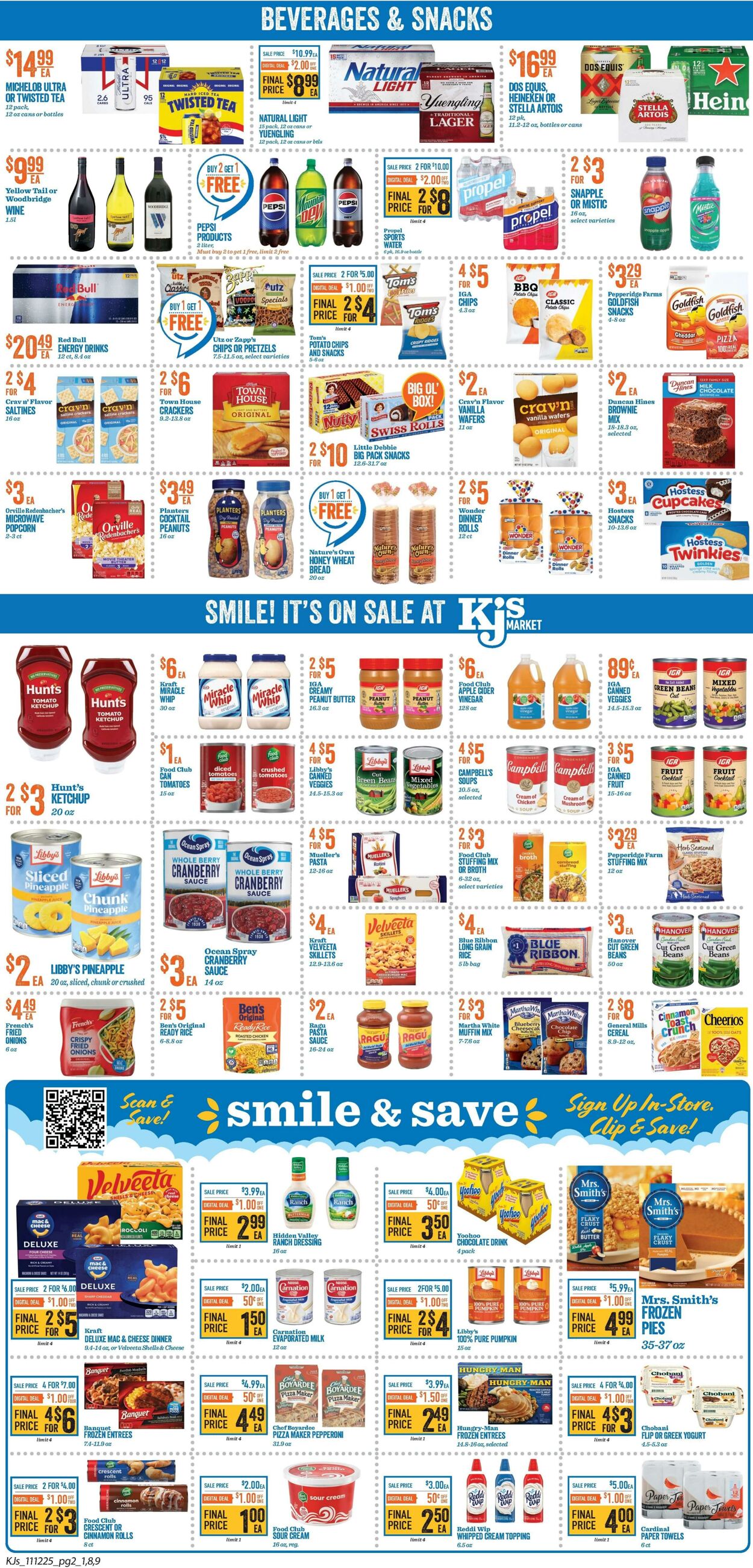 Weekly ad KJ's Market 11/12/2025 - 11/18/2025