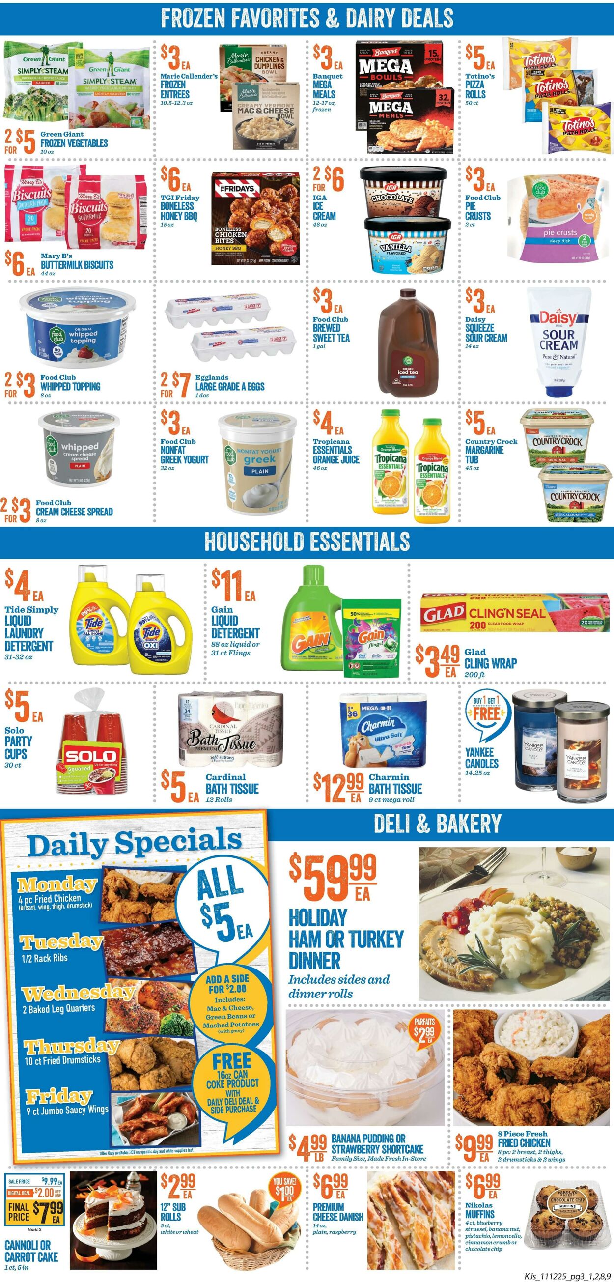 Weekly ad KJ's Market 11/12/2025 - 11/18/2025
