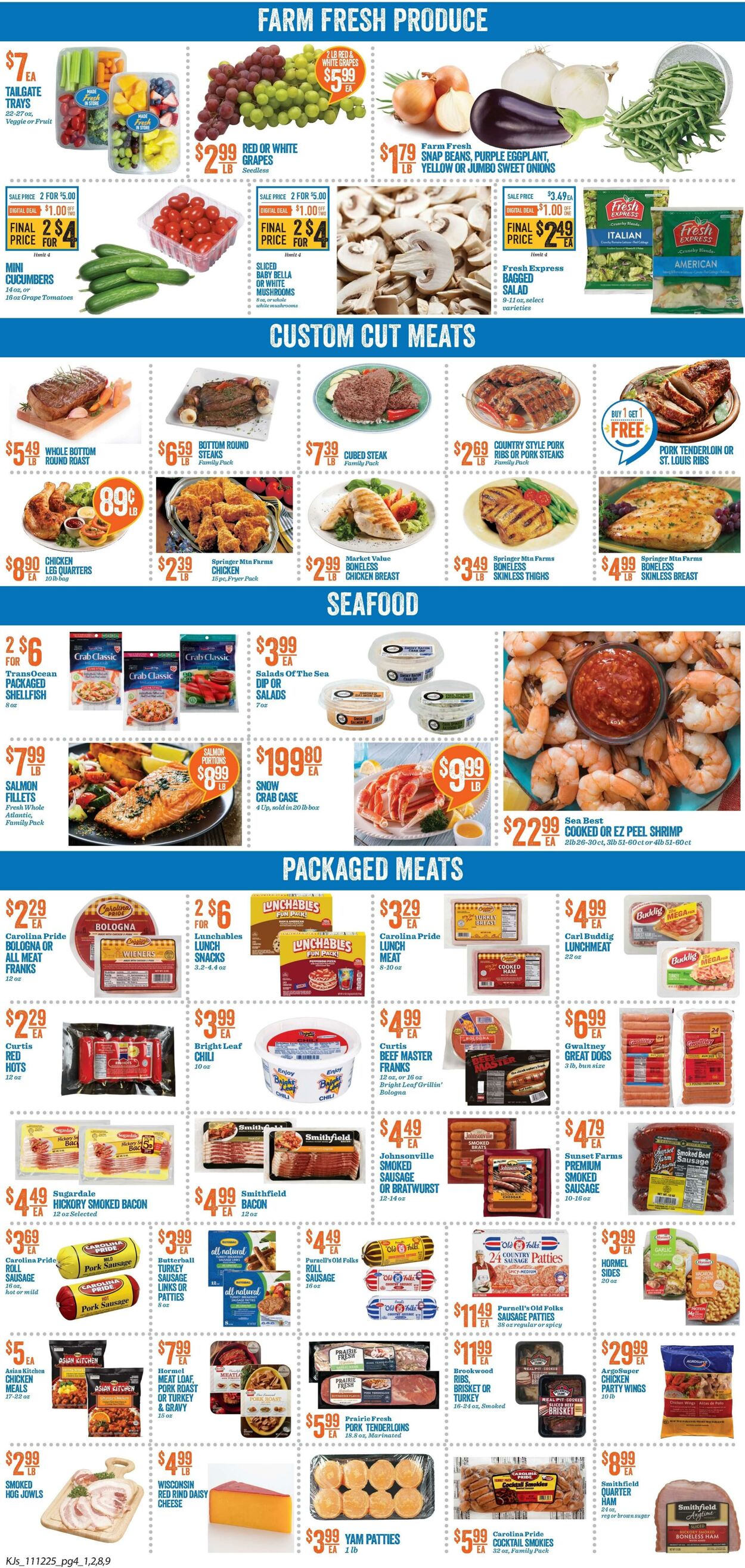 Weekly ad KJ's Market 11/12/2025 - 11/18/2025