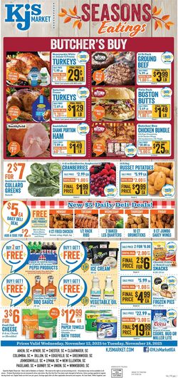 Weekly ad KJ's Market 12/03/2025 - 12/09/2025