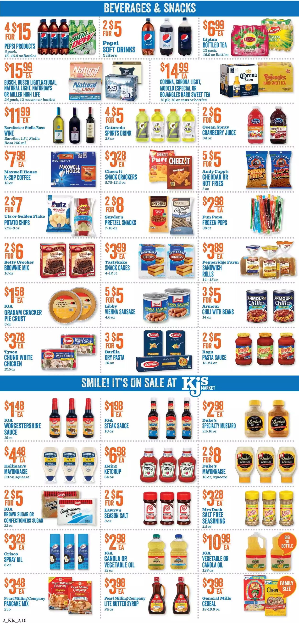 Weekly ad KJ's Market 07/05/2023 - 07/11/2023
