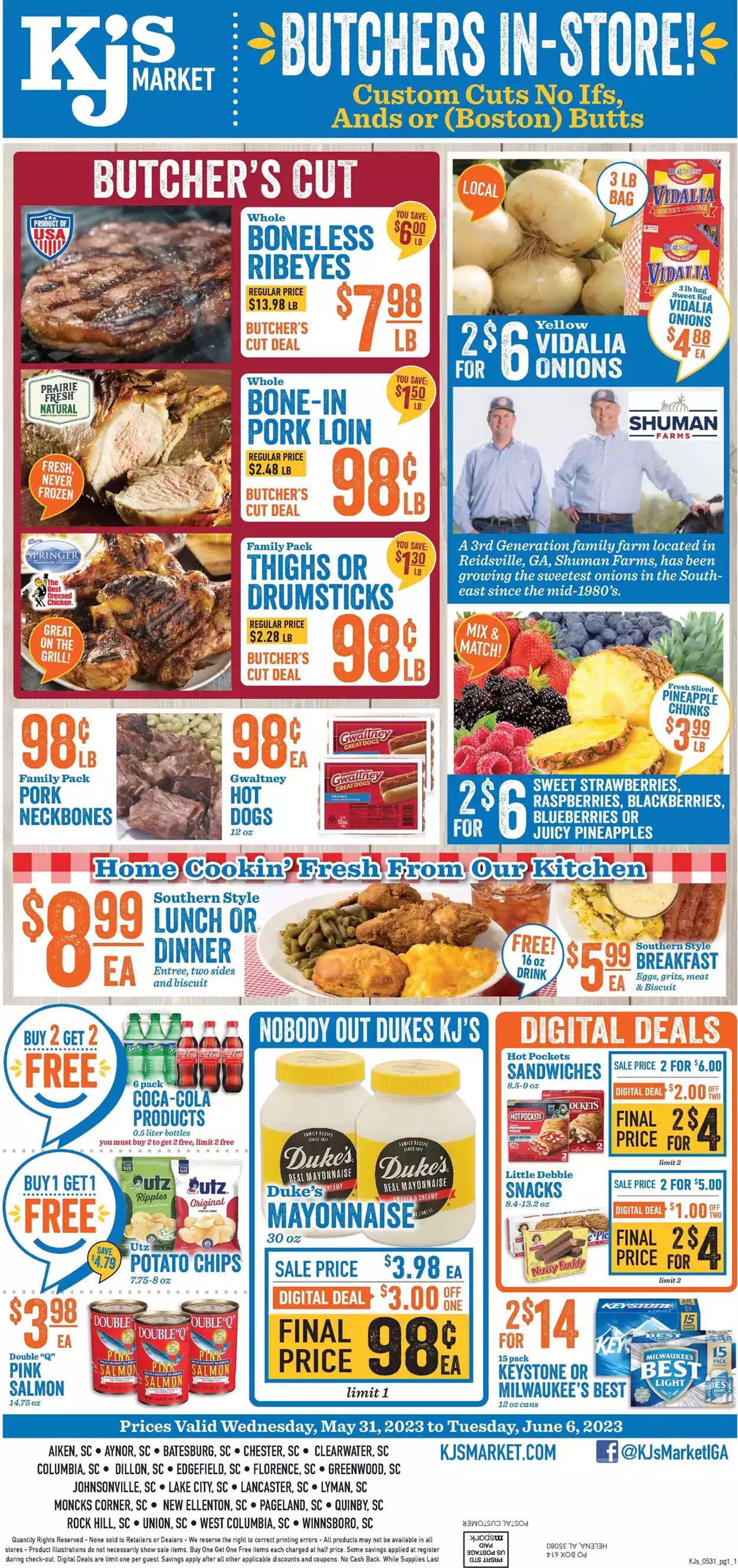 Weekly ad KJ's Market 05/31/2023 - 06/06/2023