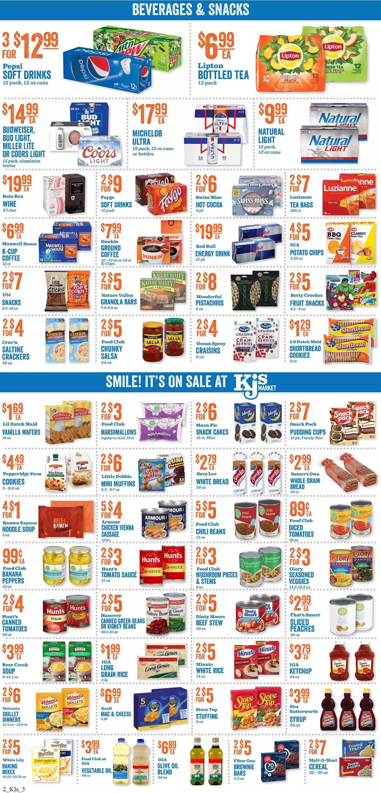 Weekly ad KJ's Market 01/18/2023 - 01/24/2023