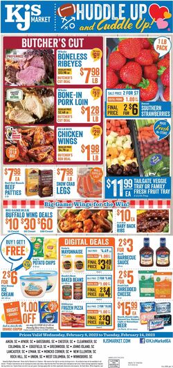 Weekly ad KJ's Market 02/08/2023 - 02/14/2023