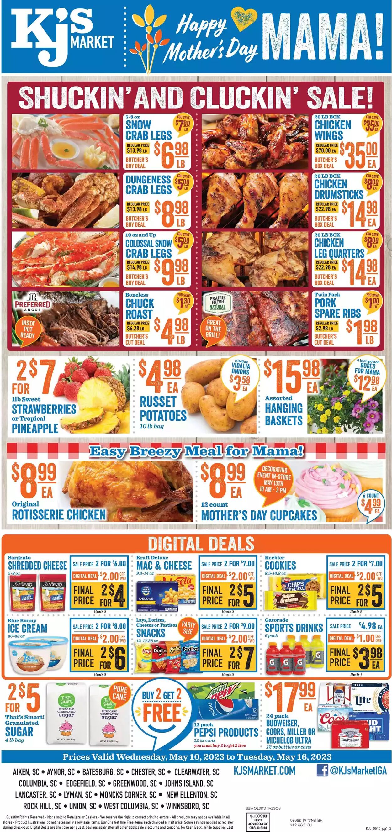 Weekly ad KJ's Market 05/10/2023 - 05/16/2023