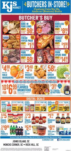 Weekly ad KJ's Market 03/08/2023 - 03/14/2023