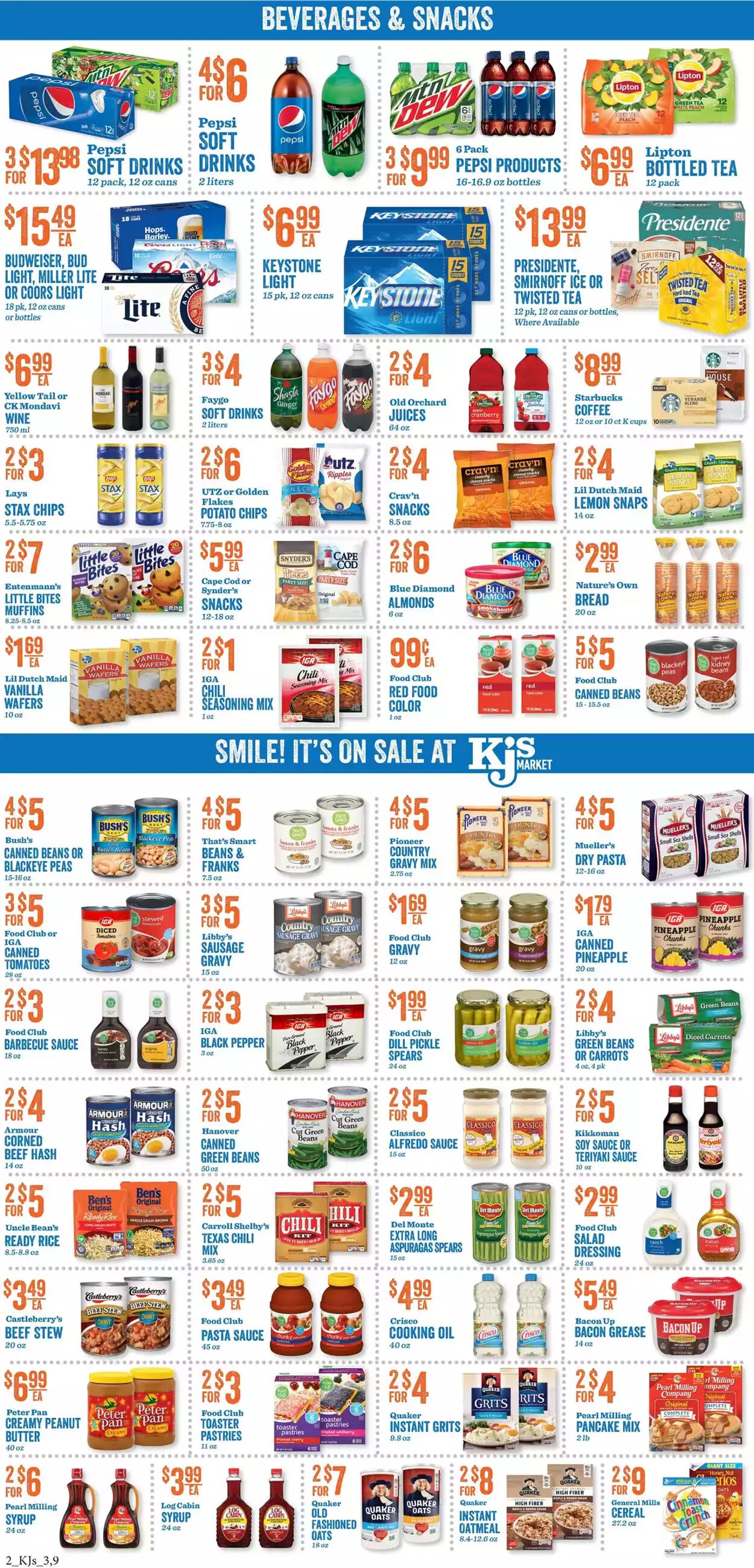 Weekly ad KJ's Market 02/01/2023 - 02/07/2023