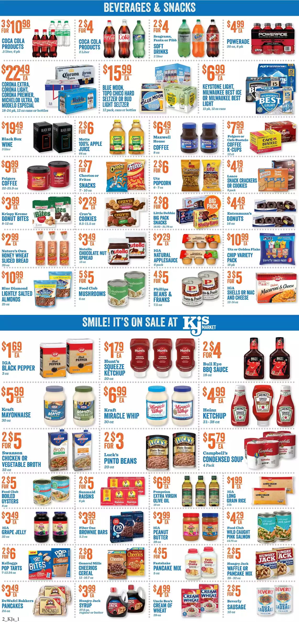 Weekly ad KJ's Market 03/01/2023 - 03/07/2023