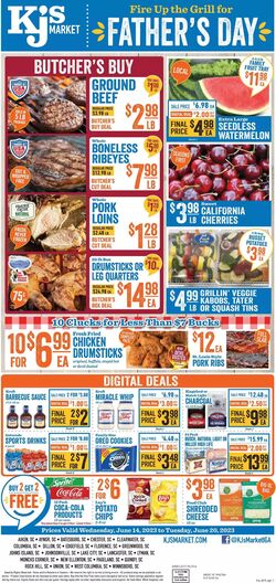 Weekly ad KJ's Market 06/14/2023 - 06/20/2023