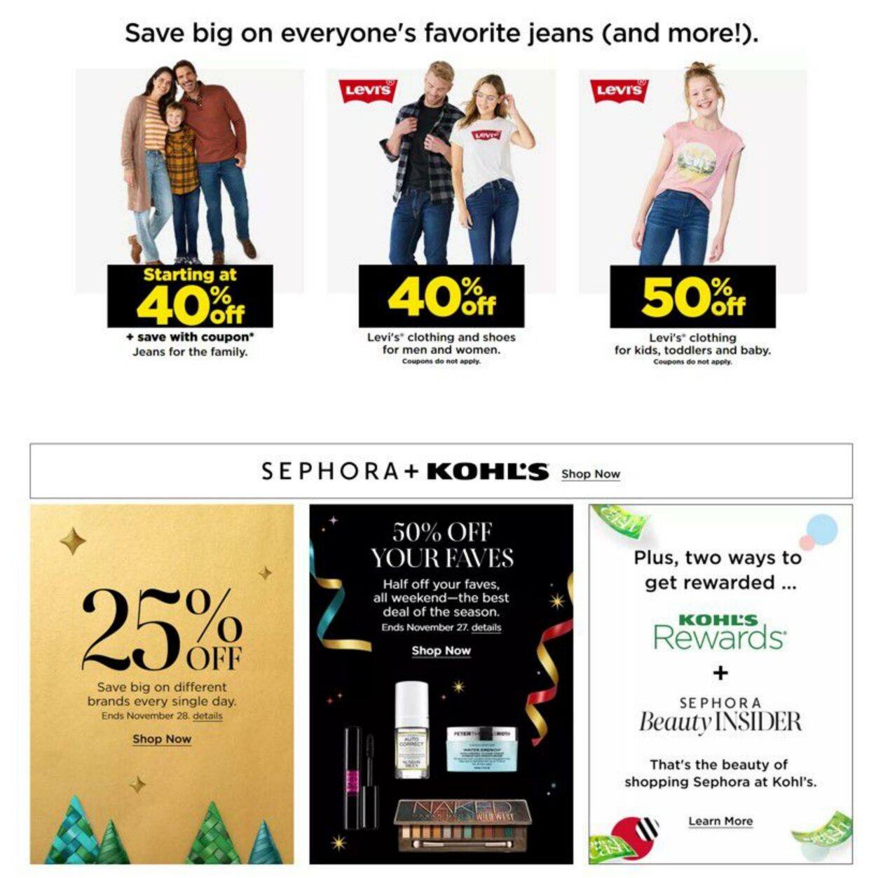 Weekly ad Kohl's 11/25/2022 - 12/01/2022