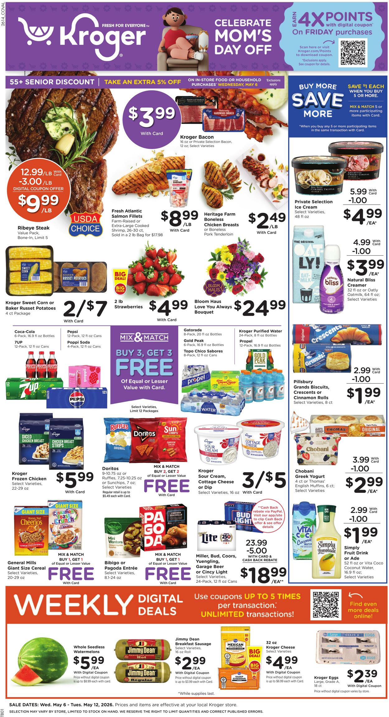 Weekly ad Kroger 05/06/2026 - 05/12/2026