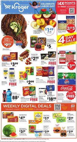 Weekly ad Kroger 08/27/2025 - 09/02/2025