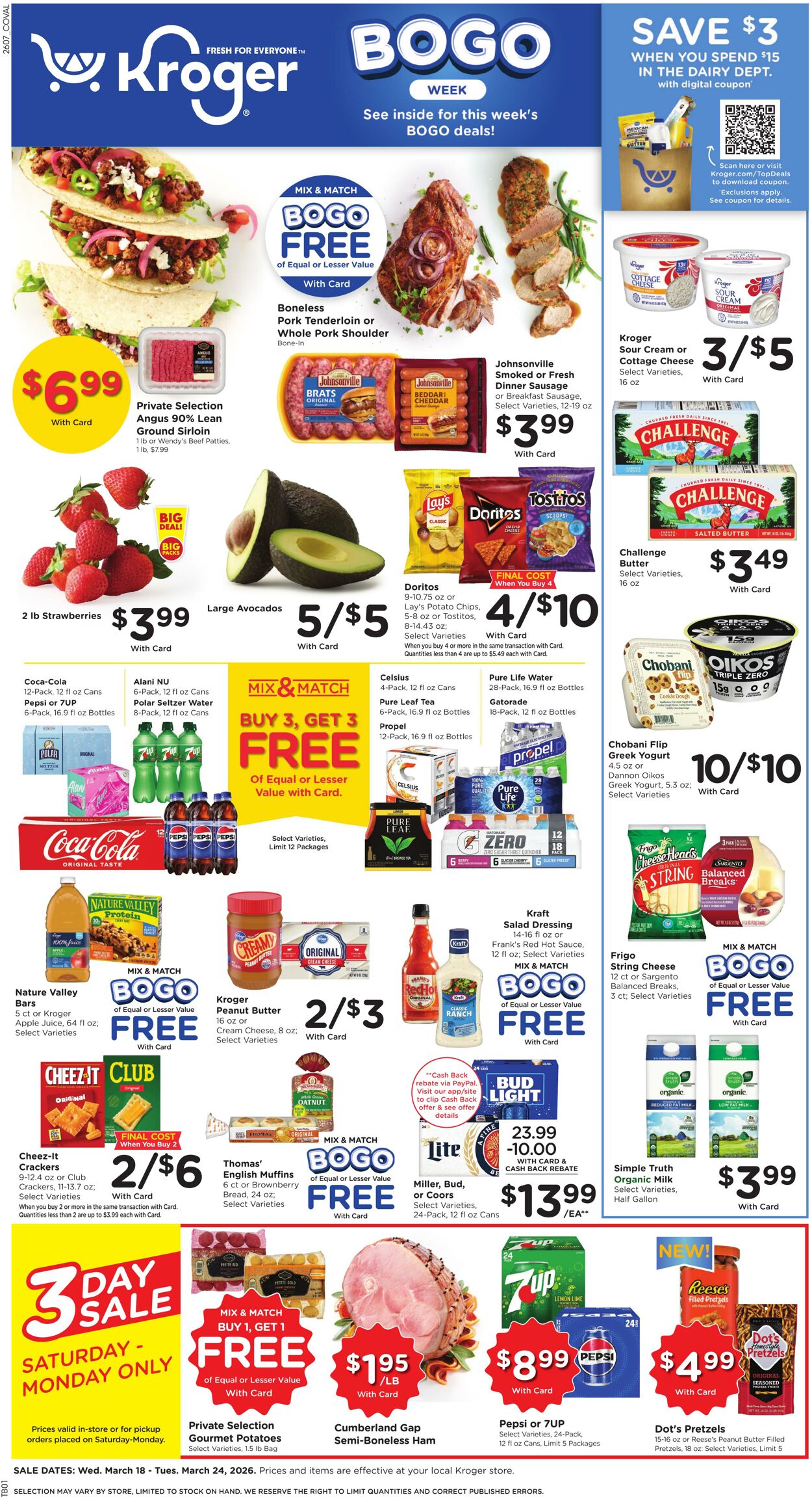 Weekly ad Kroger 03/18/2026 - 03/24/2026