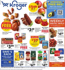 Weekly ad Kroger 08/24/2022 - 08/30/2022