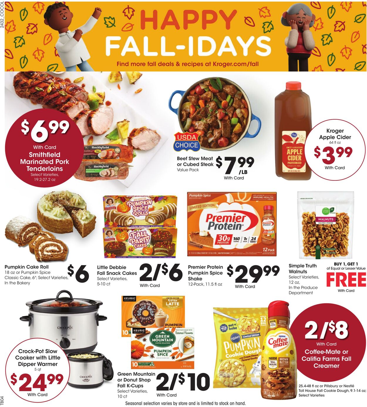 Weekly ad Kroger 09/11/2024 - 09/17/2024