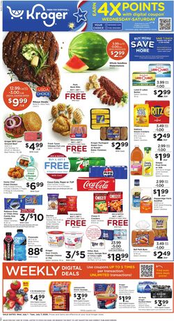 Weekly ad Kroger 07/01/2026 - 07/07/2026