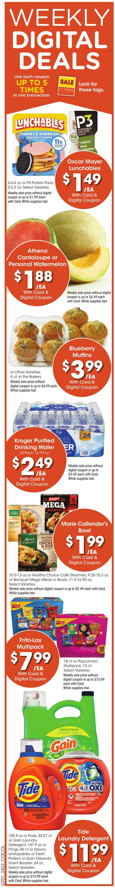 Weekly ad Kroger 07/10/2024 - 07/16/2024