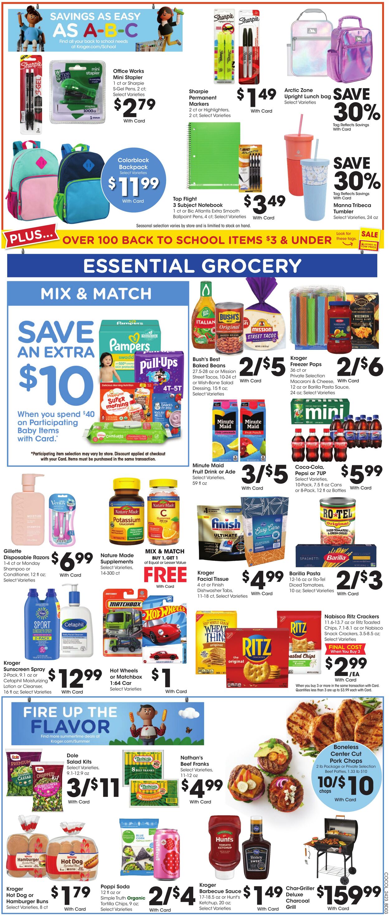 Weekly ad Kroger 07/10/2024 - 07/16/2024