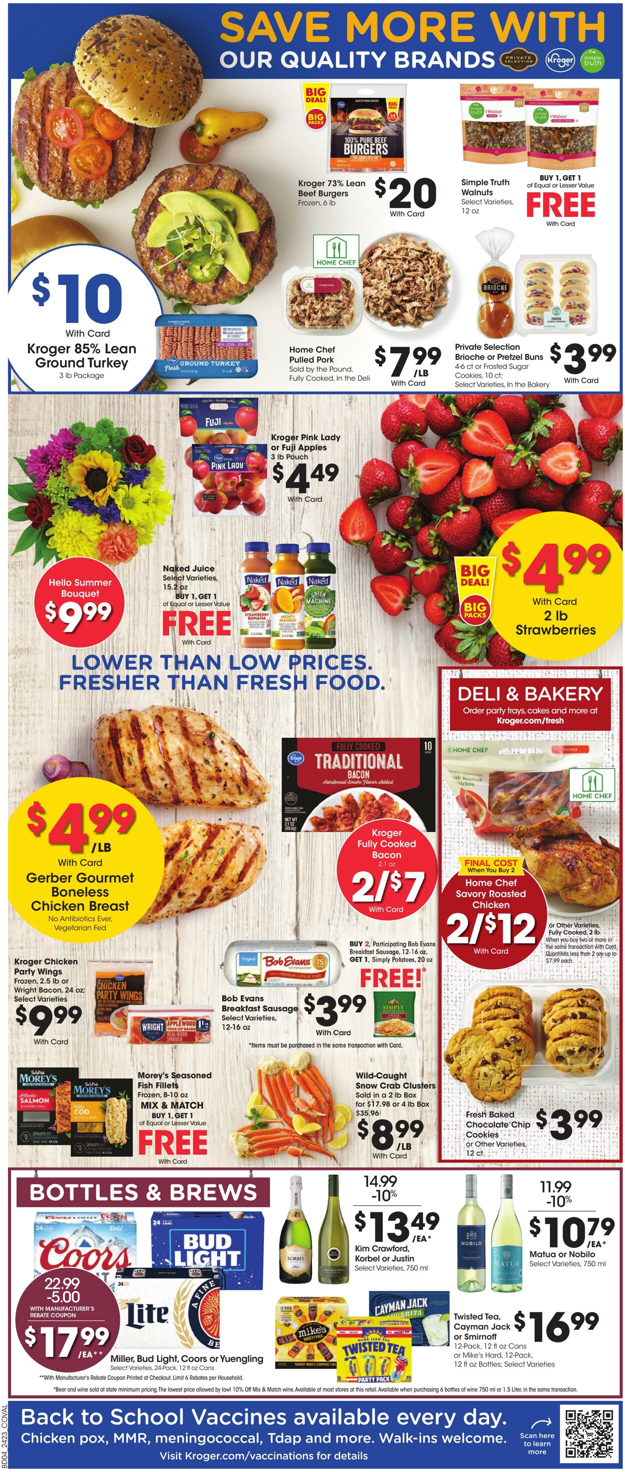 Weekly ad Kroger 07/10/2024 - 07/16/2024