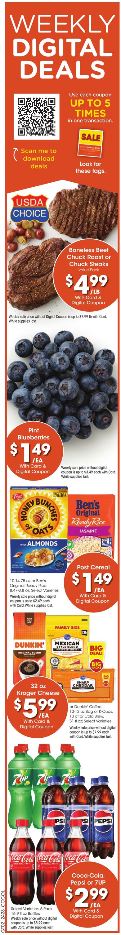 Weekly ad Kroger 07/10/2024 - 07/16/2024