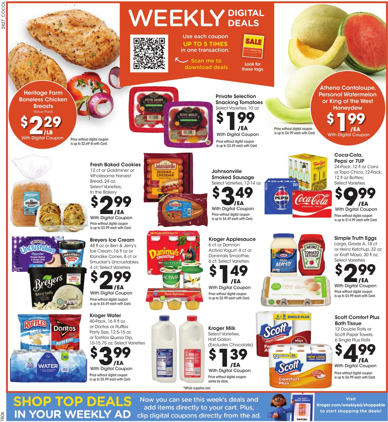 Weekly ad Kroger 08/07/2024 - 08/13/2024