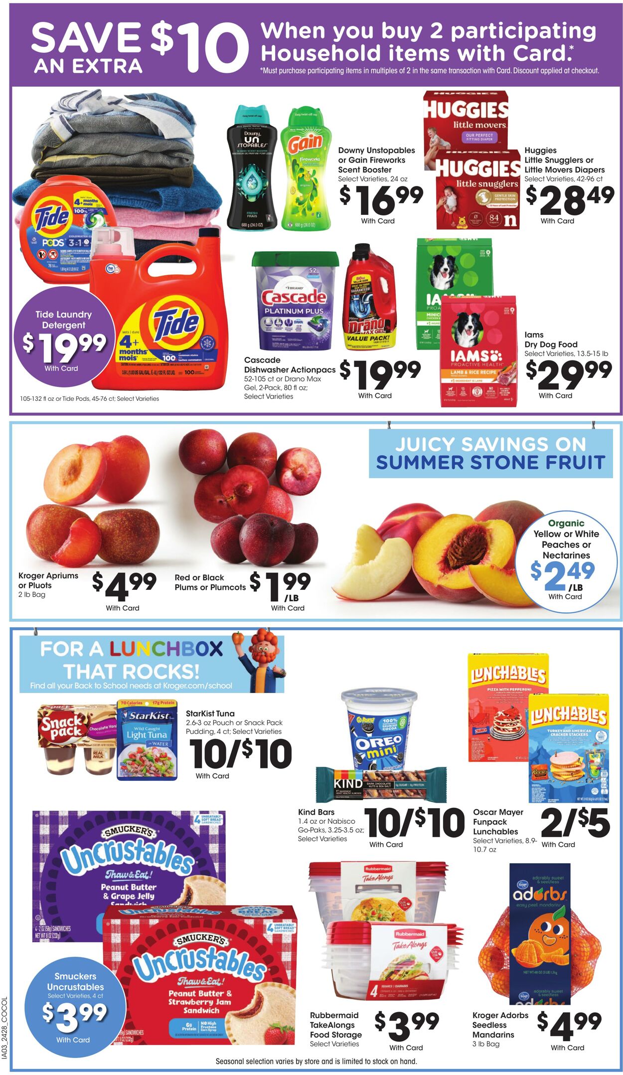 Weekly ad Kroger 08/14/2024 - 08/20/2024