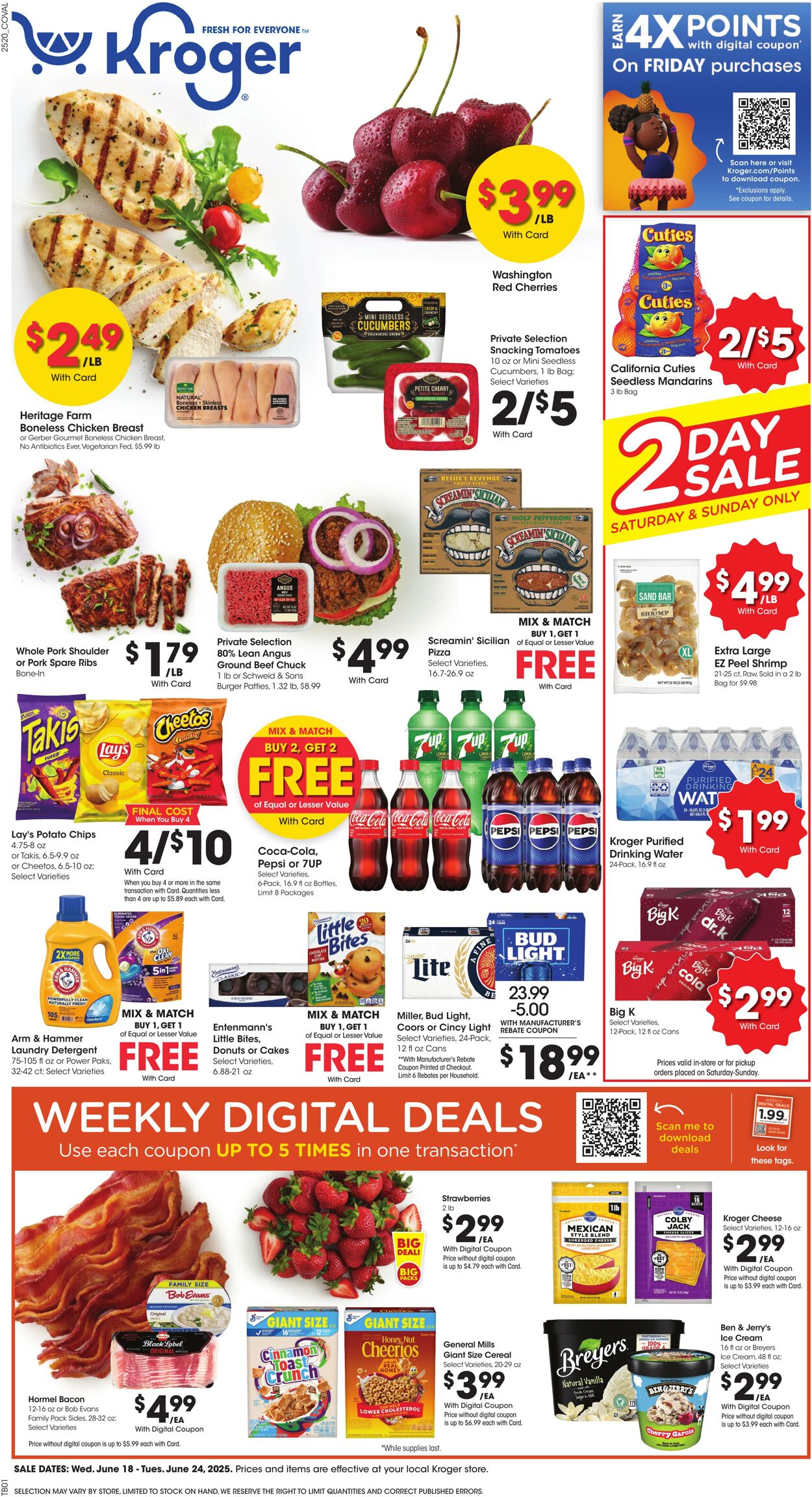 Weekly ad Kroger 06/18/2025 - 06/24/2025