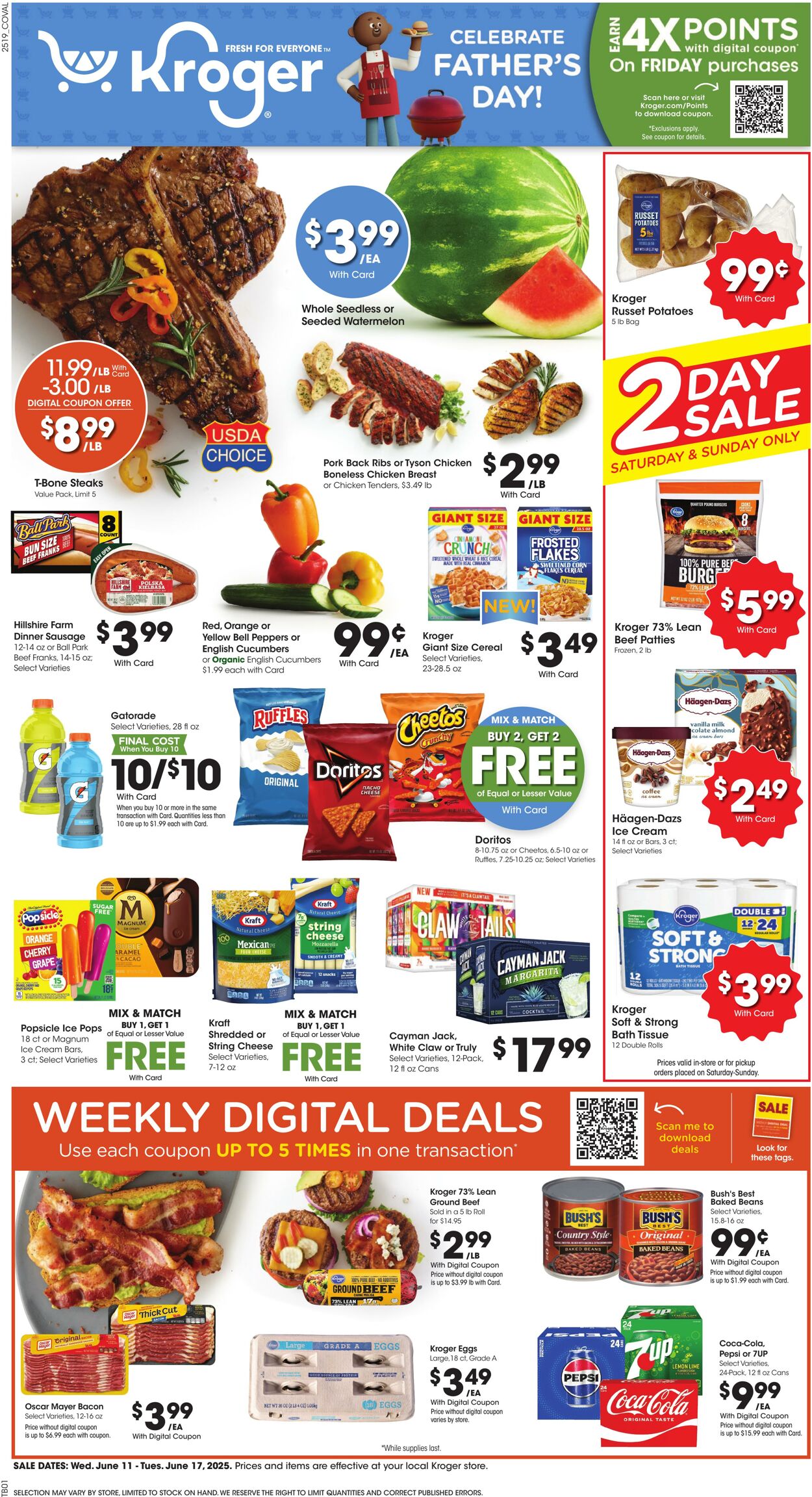 Weekly ad Kroger 06/11/2025 - 06/17/2025