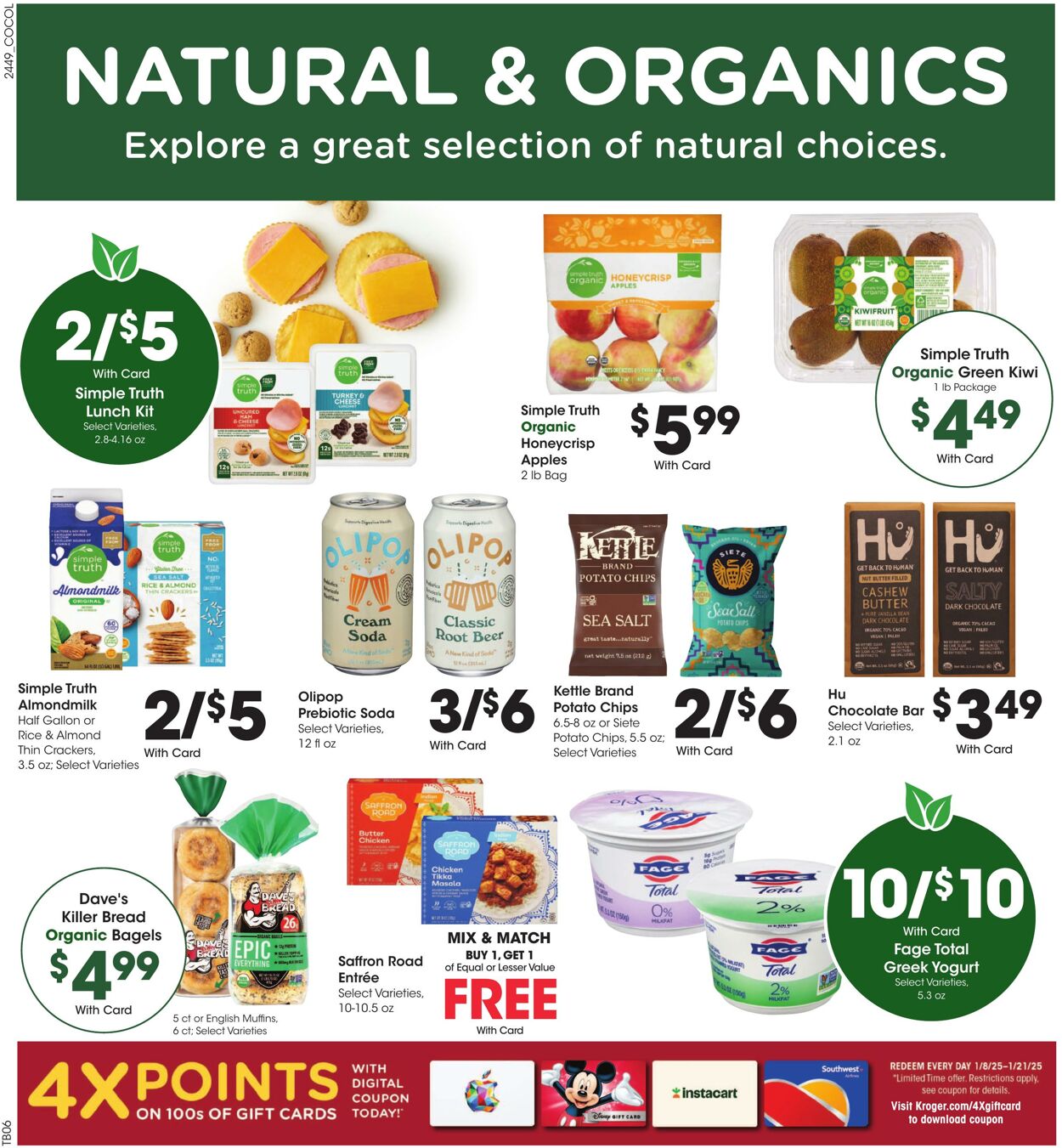 Weekly ad Kroger 01/08/2025 - 01/14/2025