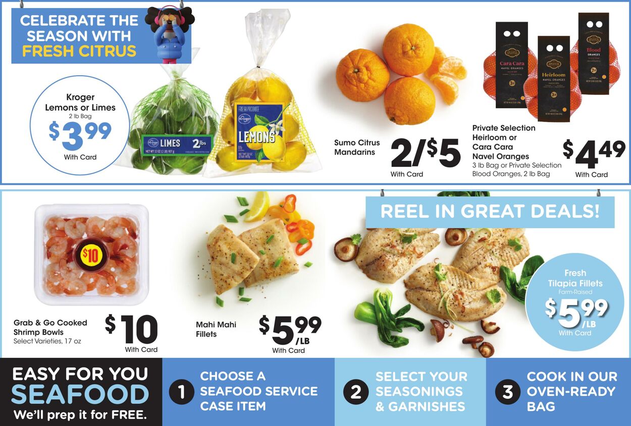 Weekly ad Kroger 01/08/2025 - 01/14/2025