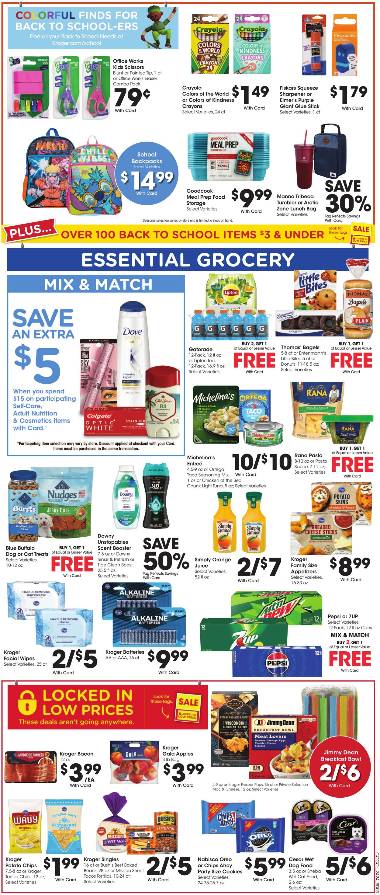 Weekly ad Kroger 07/17/2024 - 07/23/2024