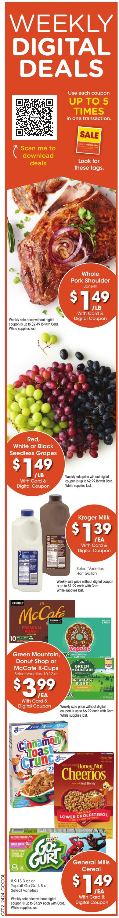 Weekly ad Kroger 07/17/2024 - 07/23/2024