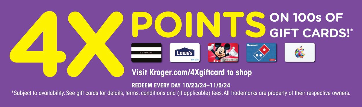 Weekly ad Kroger 10/23/2024 - 10/29/2024