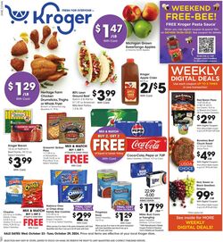 Weekly ad Kroger 10/30/2024 - 11/05/2024