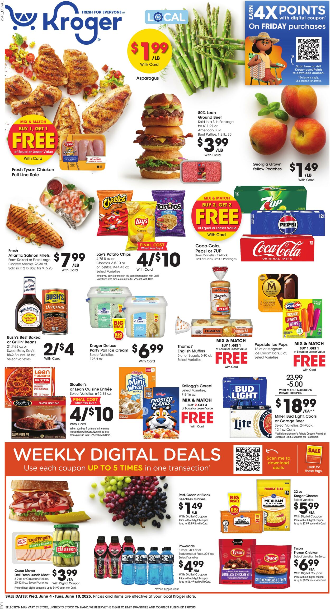 Weekly ad Kroger 06/04/2025 - 06/10/2025