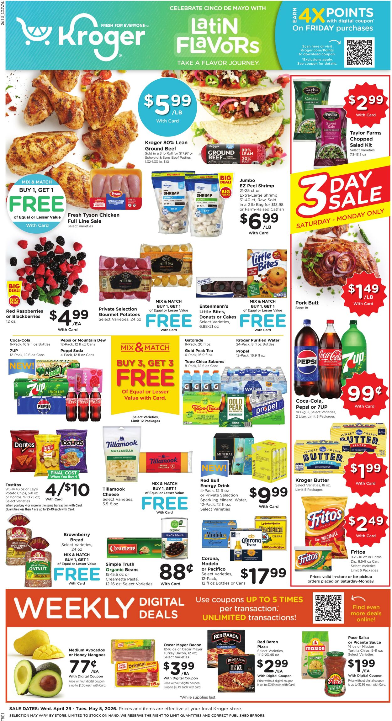 Weekly ad Kroger 04/29/2026 - 05/05/2026
